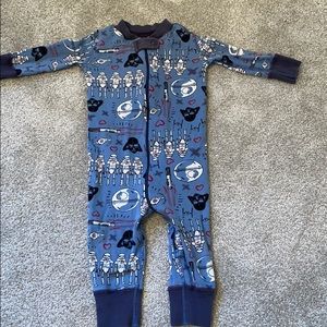 9-12 month Hanna Anderson Star Wars onsie